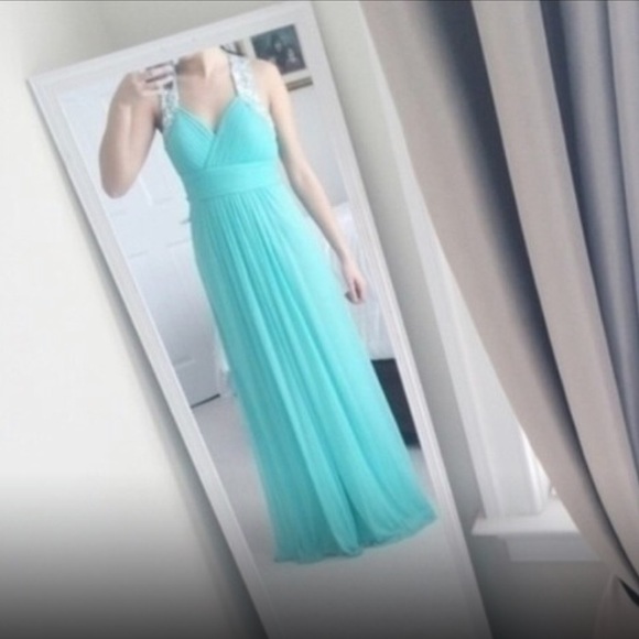 Turquoise Dress - Picture 1 of 4